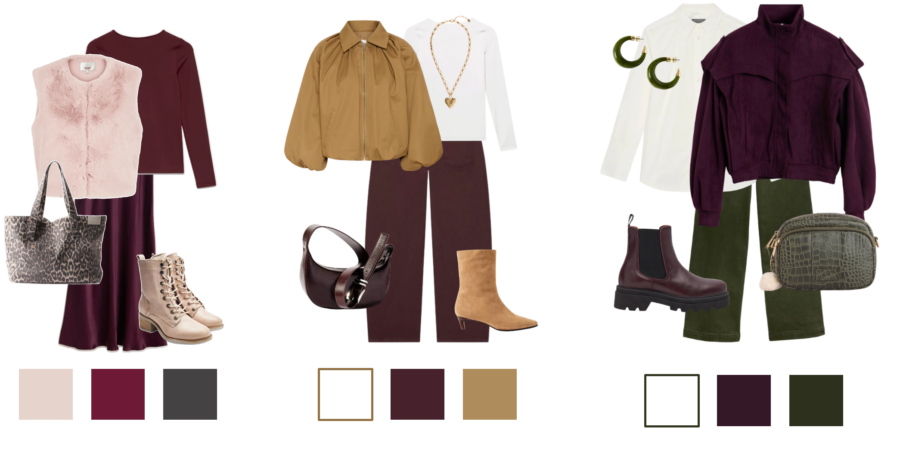 Burgundy – Outfit Inspiration