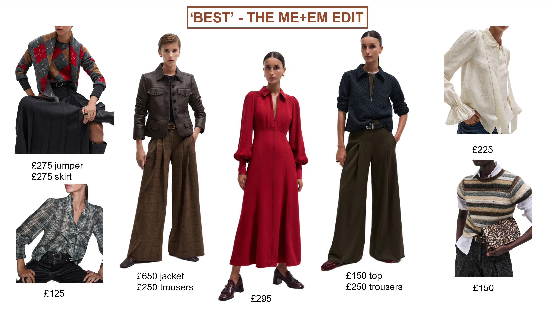 Autumn/Winter’26 Done-For-You Wardrobes for every budget – ‘Basic’, ‘Better’, ‘Best’ Edits